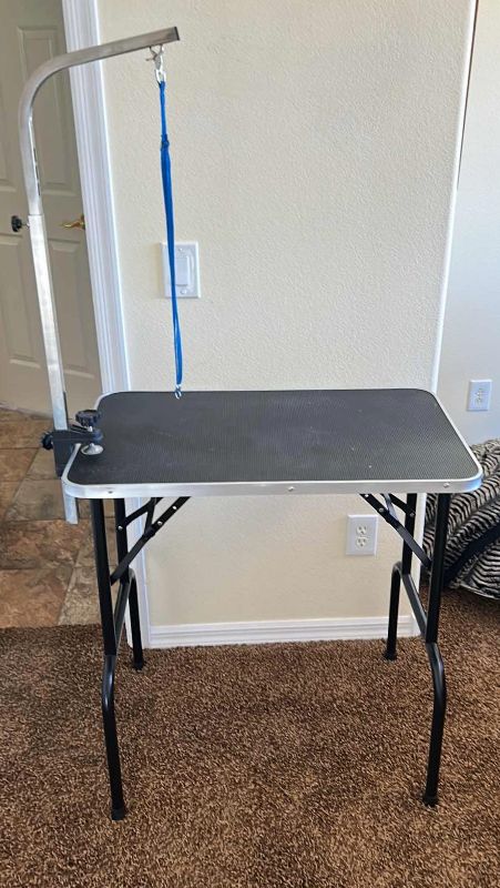 Photo 1 of DOG GROOMING TABLE 30” x 18” x 32”