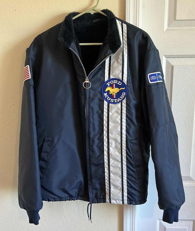 Photo 1 of VINTAGE FORD MUSTANG USA JACKET ( SIZE L)