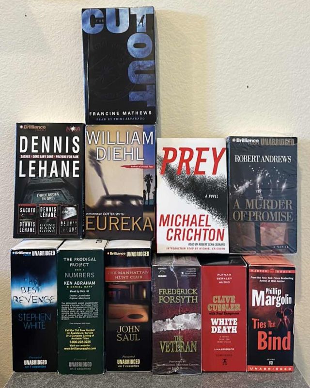 Photo 1 of BOOKS ON CASSETTE TAPE COLLECTION