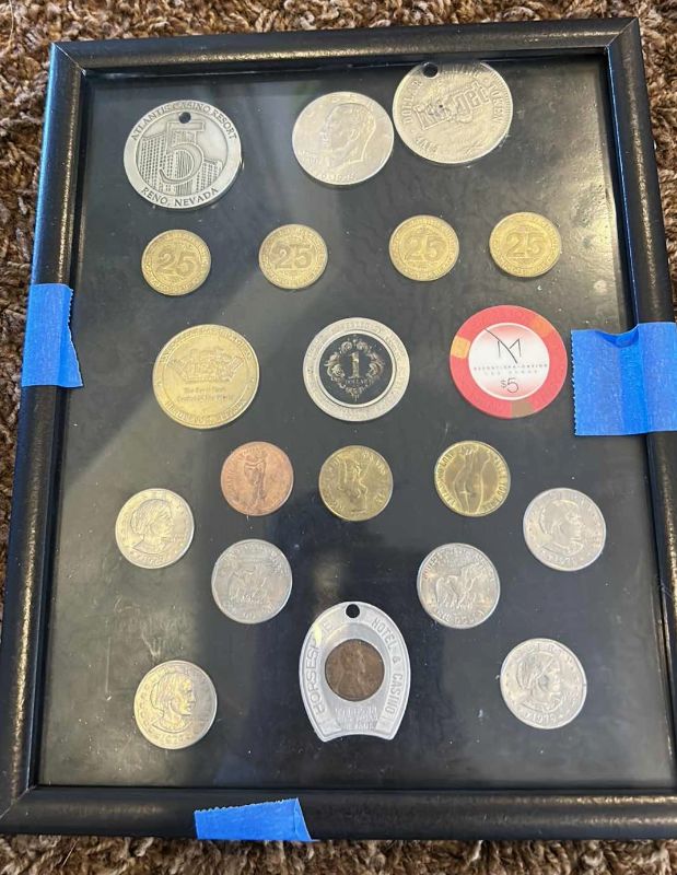 Photo 1 of COIN AND TOKEN COLLECTION