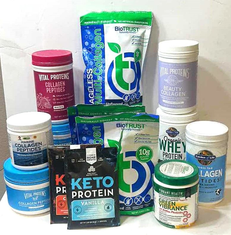 Photo 1 of COLLAGEN SUPPLEMENTS AND MORE - SOME NEW