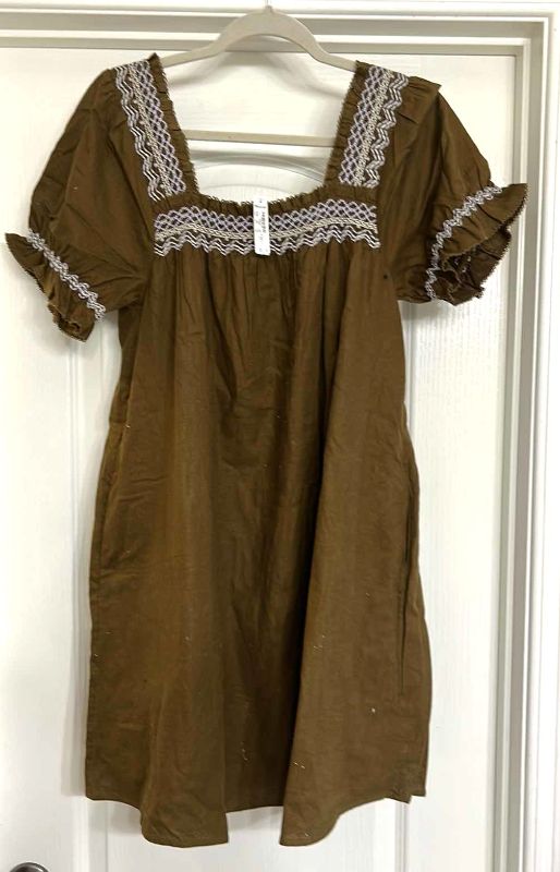 Photo 1 of NWT WOMENS SMOCK DRESS $97 SIZE SM