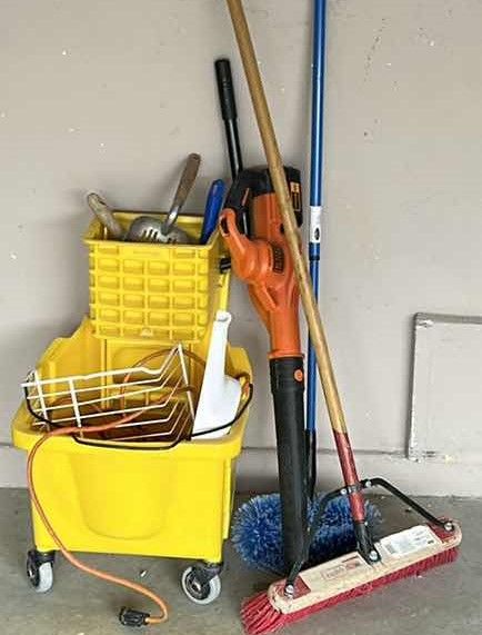 Photo 1 of CLEANING TOOLS - GARAGE