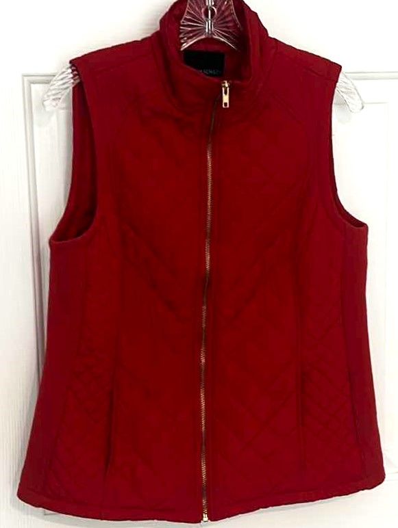 Photo 1 of WOMENS RED CYNTHIA ROWLEY VEST SIZE MED