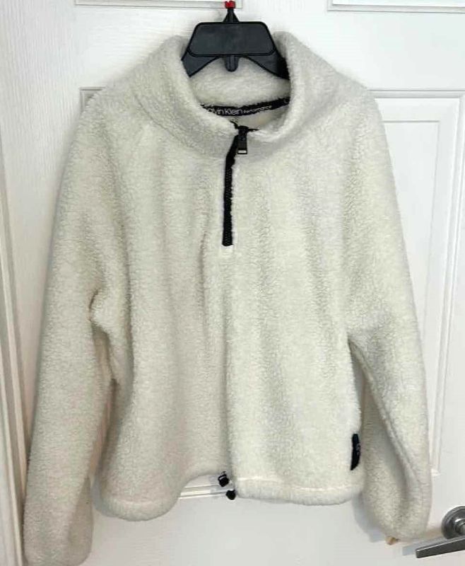 Photo 1 of WOMENSWEAR- CALVIN KLEIN, PERFORMANCE POLARR FLEECE JACKET FITS M/L