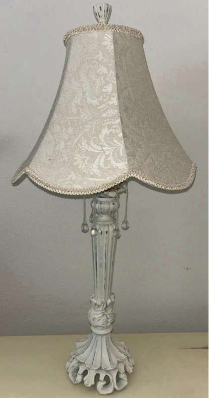 Photo 1 of KATHY IRELAND CHATEAU DE BORDEAUX LARGE 32” TABLE LAMP