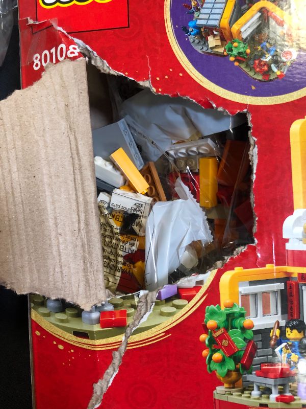 Photo 1 of LEGO Lunar New Year Traditions 80108 Building Kit; Gift Toy for Kids Aged 8 and up; Building Set Featuring 6 Festive Scenes and 12 Minifigures, Includ
