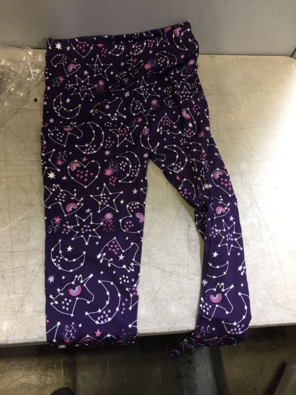 Photo 3 of Girls Glow Unicorn Snug Fit Cotton Pajamas - Empire Purple
(SIZE 16)
