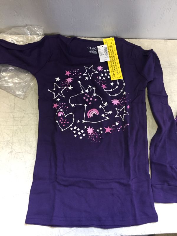 Photo 1 of Girls Glow Unicorn Snug Fit Cotton Pajamas - Empire Purple
(SIZE 16)
