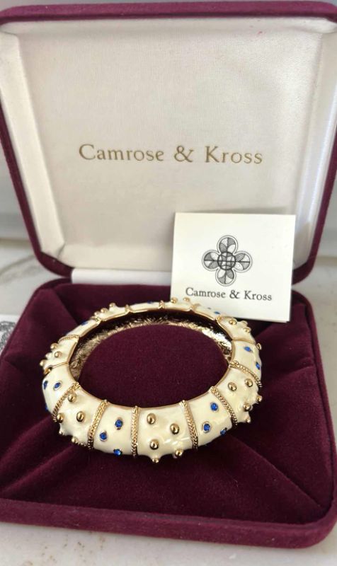 Photo 1 of CAMROSE & CROSS W COA RENDERING OF THE FASHION ACCESSORY WORN BY JACQUELINE KENNEDY