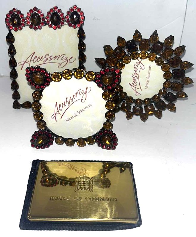Photo 1 of BEJEWELED PHOTO FRAMES AND HOUSE OF COMMONS BUSINESS CARDS