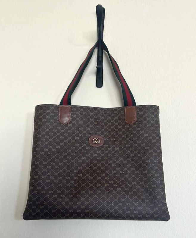 Photo 1 of VINTAGE GUCCI TOTE
