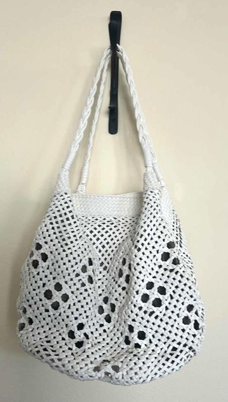 Photo 1 of MISS ALBRIGHT PHILADELPHIA WOVEN BEACH BAG