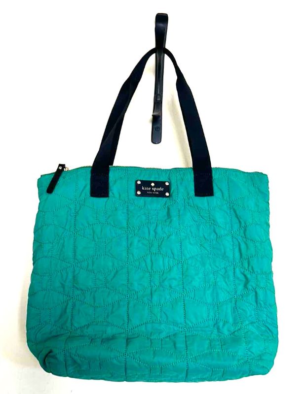 Photo 1 of GREEN KATE SPADE HANDBAG