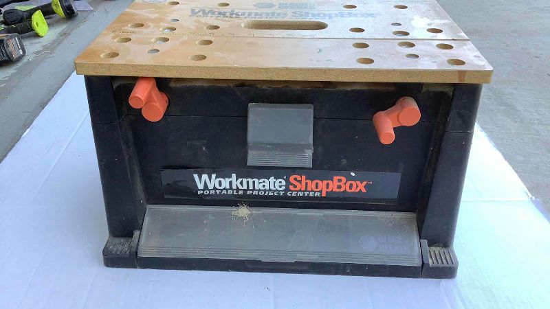 Photo 2 of BLACK AND DECKER WORKMATE SHOPBOX