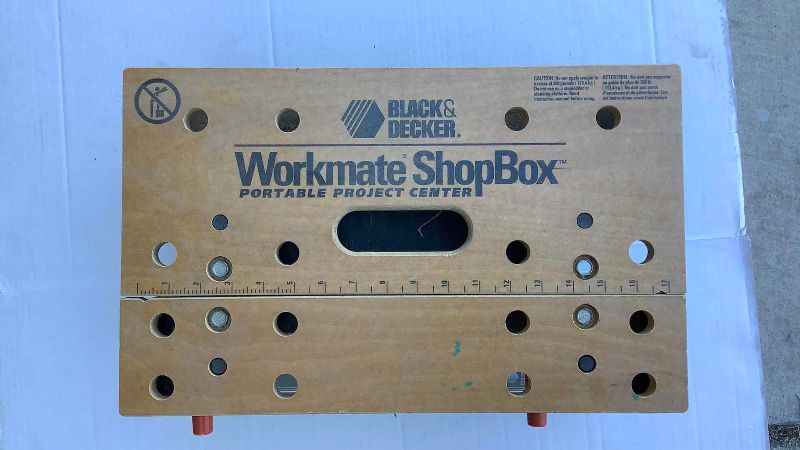 Photo 3 of BLACK AND DECKER WORKMATE SHOPBOX