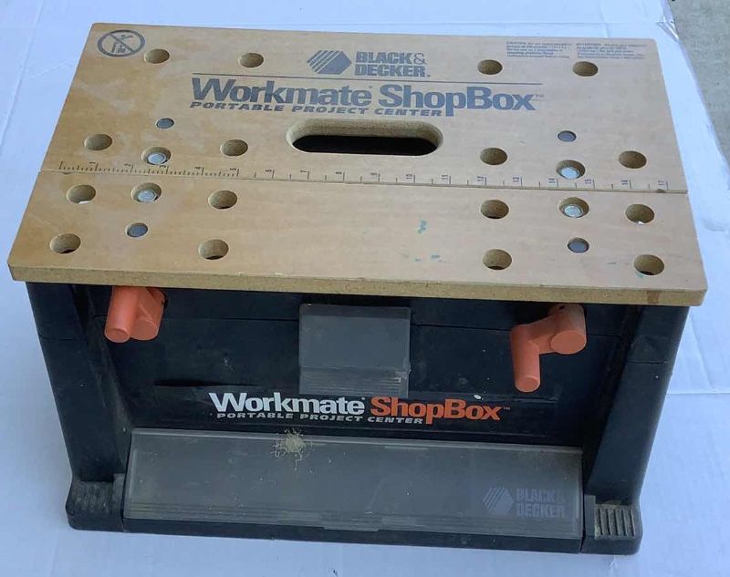Photo 1 of BLACK AND DECKER WORKMATE SHOPBOX