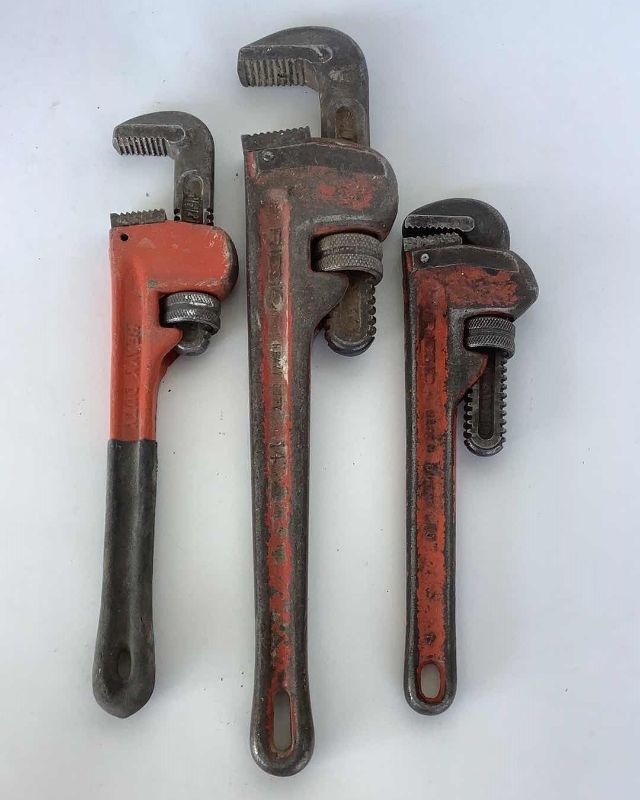 Photo 2 of 3  PLUMBER  WRENCHES 14”, 10” AND 10”