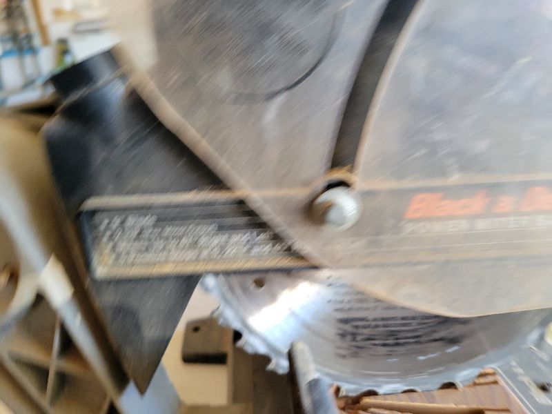 Photo 2 of BLACK AND DECKER POWER METER SAW
