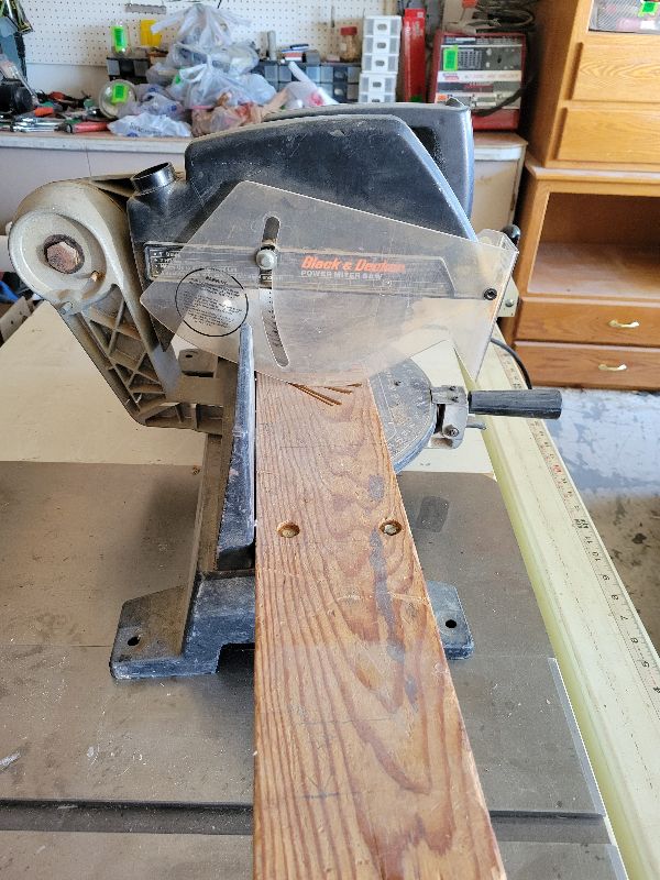 Photo 1 of BLACK AND DECKER POWER METER SAW
