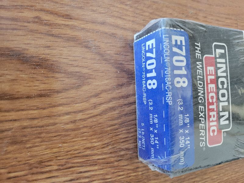 Photo 1 of LINCOLN ELECTRIC BOX OF STICK ELECTRODES E7018