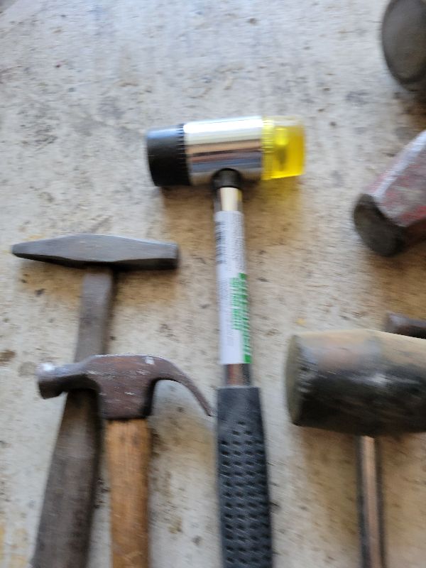 Photo 2 of ASSORTED HAMMERS AND MALLETS