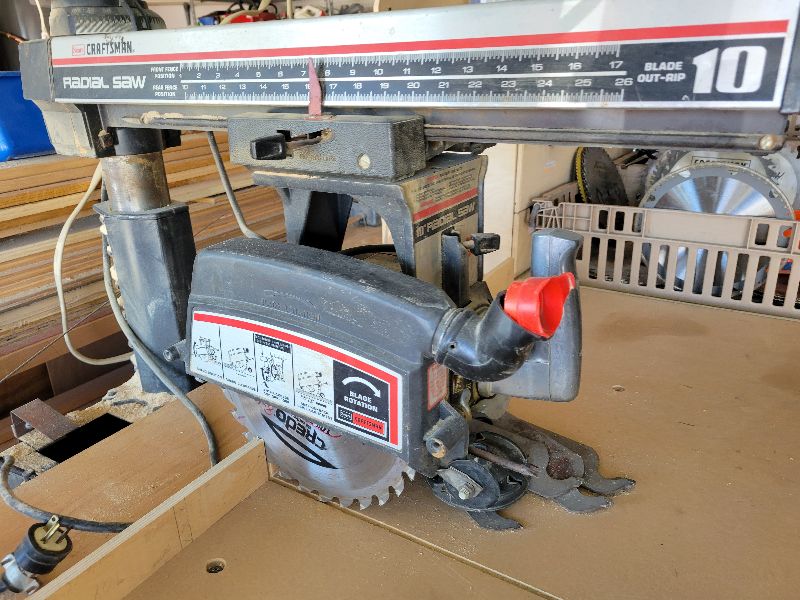 Photo 1 of CRAFTSMAN RADIAL SAW WITH STAND