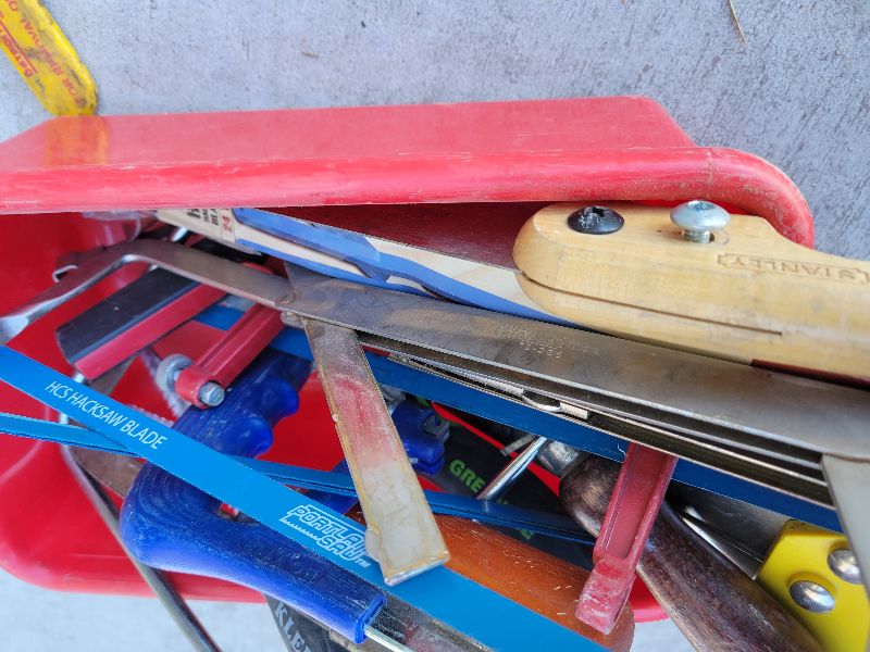 Photo 3 of CONTAINER OF ASSORTED SAWS