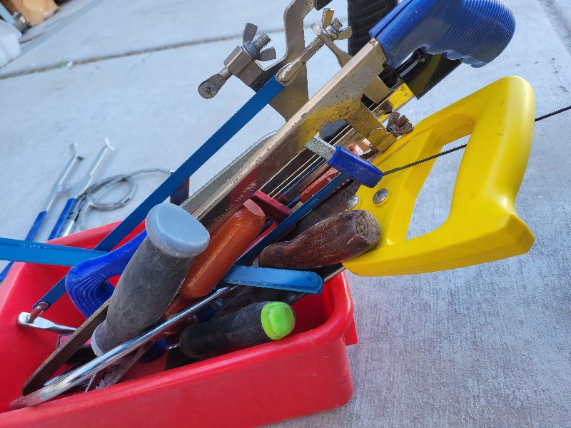 Photo 2 of CONTAINER OF ASSORTED SAWS