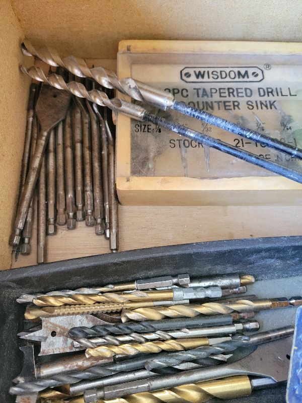 Photo 3 of DRAWER OF DRILL BITS