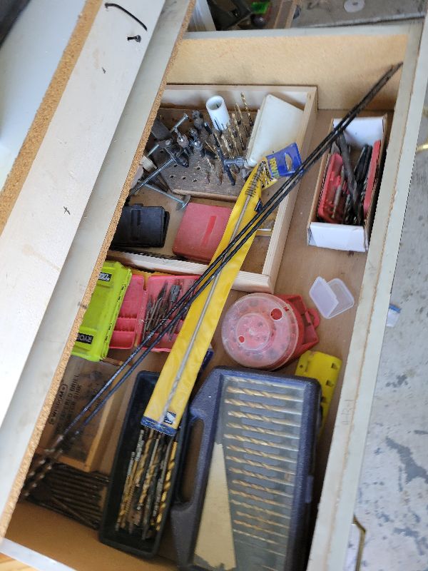Photo 4 of DRAWER OF DRILL BITS
