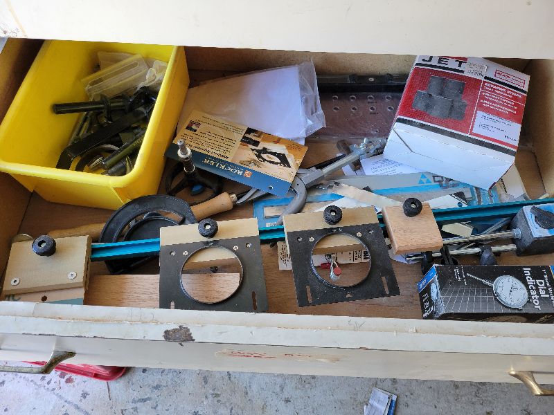 Photo 1 of DRAWER OF WOOD WORKING TOOLS