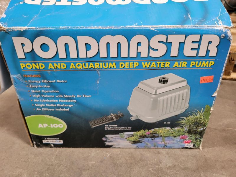 Photo 1 of DANNER PONDMASTER FG. AP-100 NON SUBMERSIBLE AIR PUMP