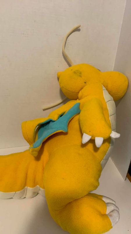 Photo 2 of POKÉMON DRAGONITE STUFFED ANIMAL 24”