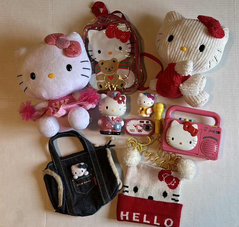 Photo 1 of SET OF HELLO KITTY COLLECTIBLES