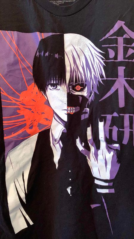 Photo 1 of ANIME MANGA TOKYO GHOUL TSHIRT SIZE L