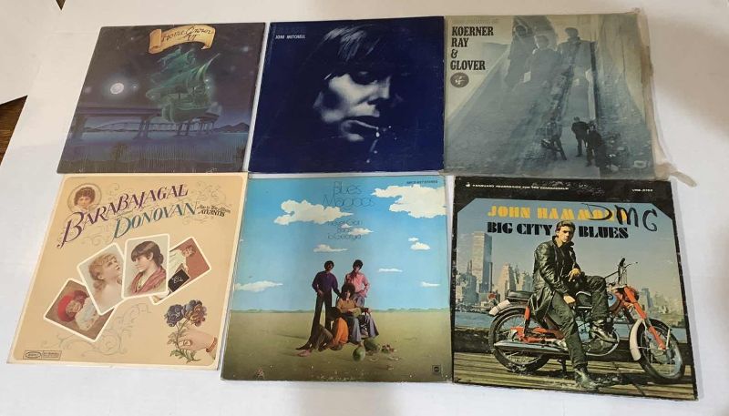 Photo 1 of ASSORTED VINTAGE RECORD ALBUMS VARIOUS ARTISTS