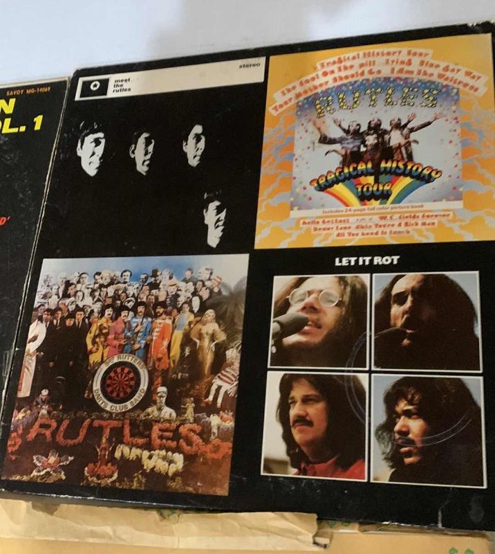 Photo 2 of ASSORTED VINTAGE COMEDY RECORD ALBUMS VARIOUS ARTISTS: MONTY PYTHON, BEATLES PARODY 