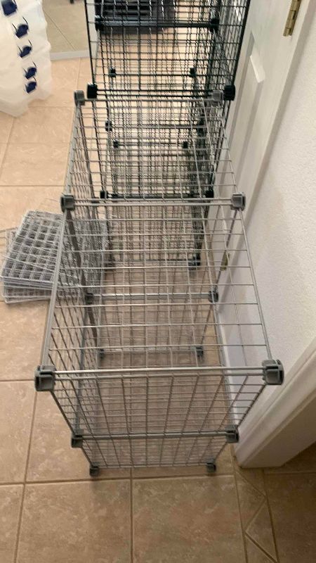 Photo 1 of METAL SHELVING 14”