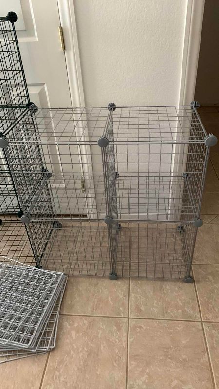 Photo 1 of METAL SHELVING 14”