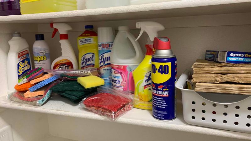 Photo 1 of CLEANING SUPPLIES