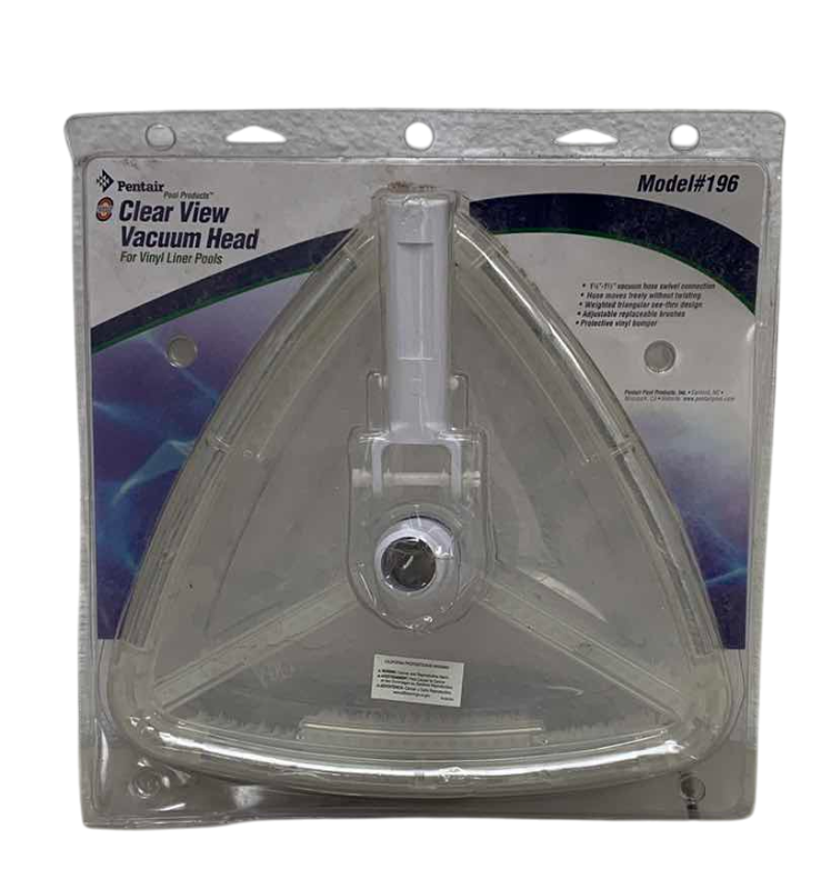 Photo 1 of CLEAR VIEW VACUUM HEAD FOR LINER POOLS MODEL # 196