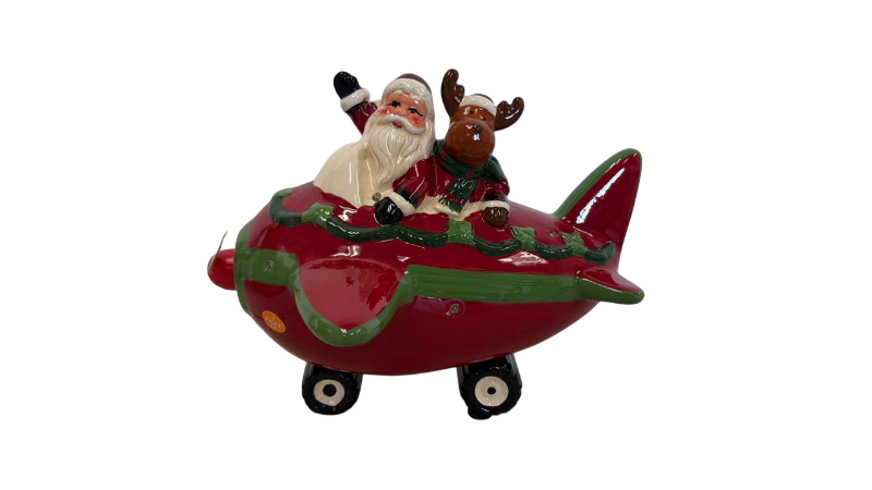 Photo 1 of NIB HOLIDAY LIGHT UP MUSIC AIRPLANE