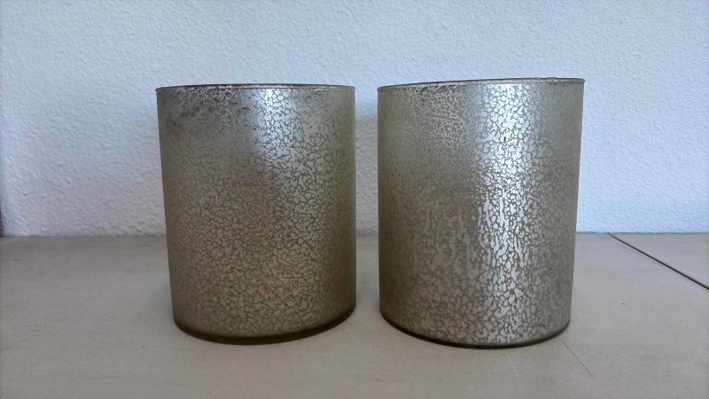 Photo 1 of  2-PCS HOLIDAY CANDLE HOLDERS