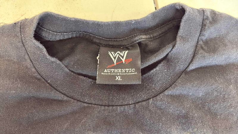 Photo 1 of AUTHENTIC WWE T-SHIRT XL