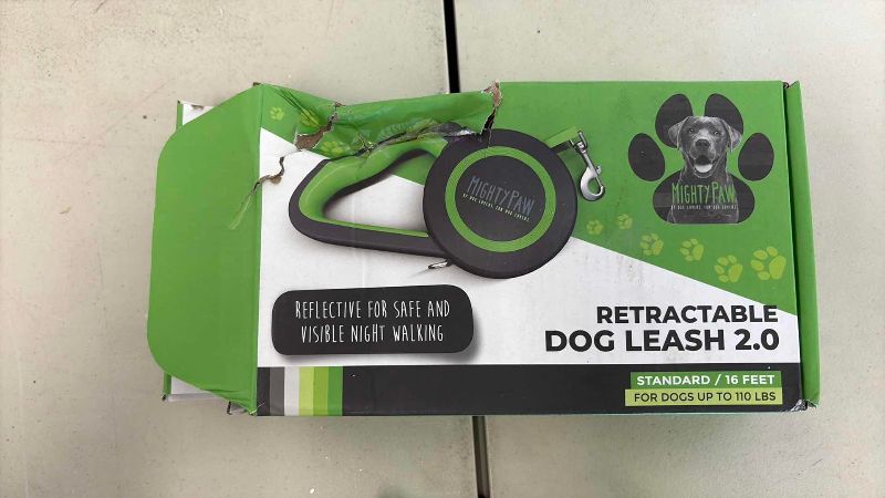Photo 1 of NIB MIGHTY PAW RETRACTABLE DOG LEASH