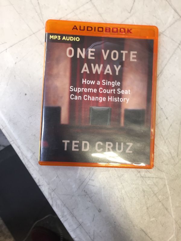 Photo 2 of One Vote Away: How a Single Supreme Court Seat Can Change History Hardcover – September 29, 2020