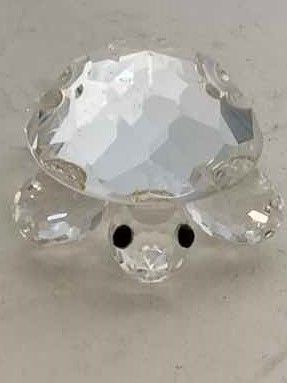 Photo 2 of SWAROVSKI SLIVER CRYSTAL SMALL TURTLE