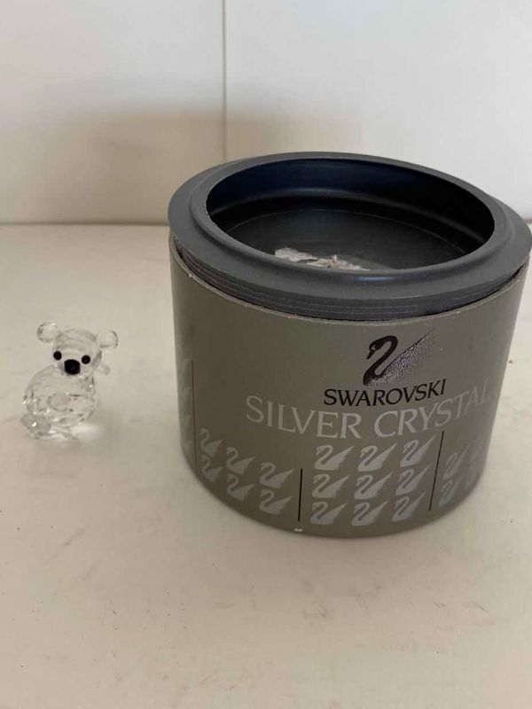 Photo 1 of SWAROVSKI SILVER CRYSTAL KOALA