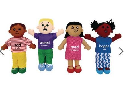 Photo 1 of Excellerations® Bilingual Emotions Dolls for Classrooms